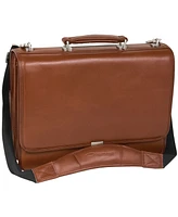Mcklein Lexington Flapover Double Compartment Briefcase