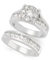 Diamond Bridal Set (2 ct. t.w.) 14k White or Yellow Gold