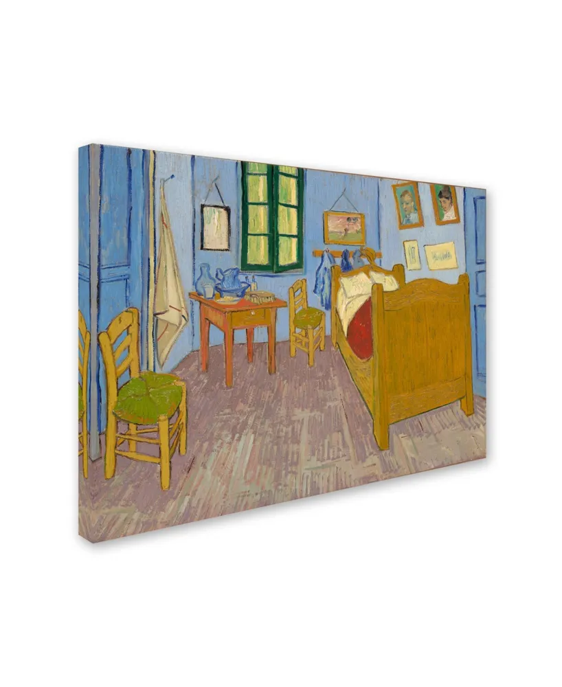 Vincent van Gogh 'Van Gogh's Bedroom at Arles' Canvas Art - 32" x 24" x 2"