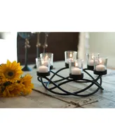 Danya B. Round Waves Candleholder