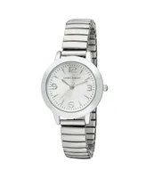 Laura Ashley Silver Stretch Bracelet Watch