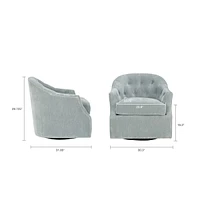 Madison Park Qwen Tufted Accent Chair