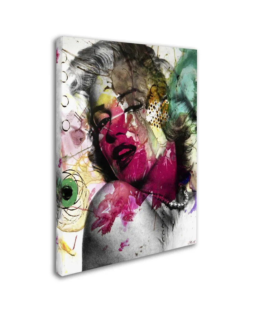 Mark Ashkenazi 'Marilyn Monroe Ii' Canvas Art - 24" x 18" x 2"