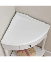 Leick Home Favorite Finds Corner Stand Table with Storage