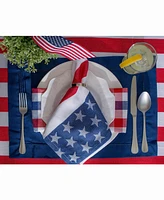 Stars and Stripes Table cloth 70" Round