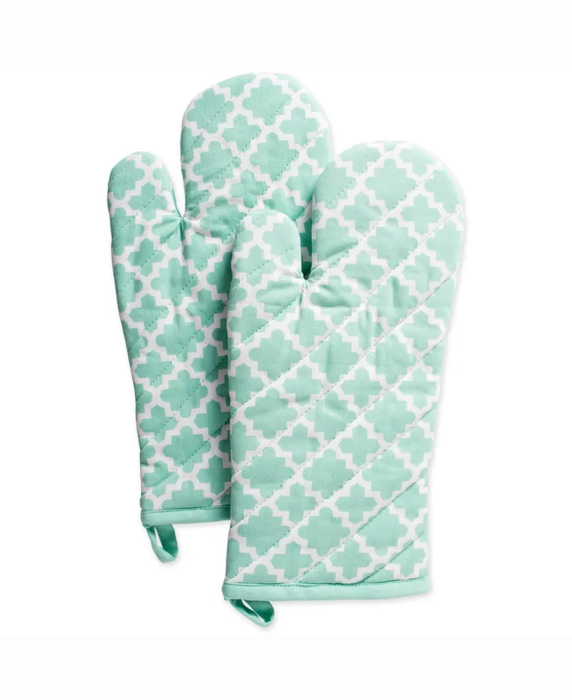 Lattice Oven Mitt Set of 2