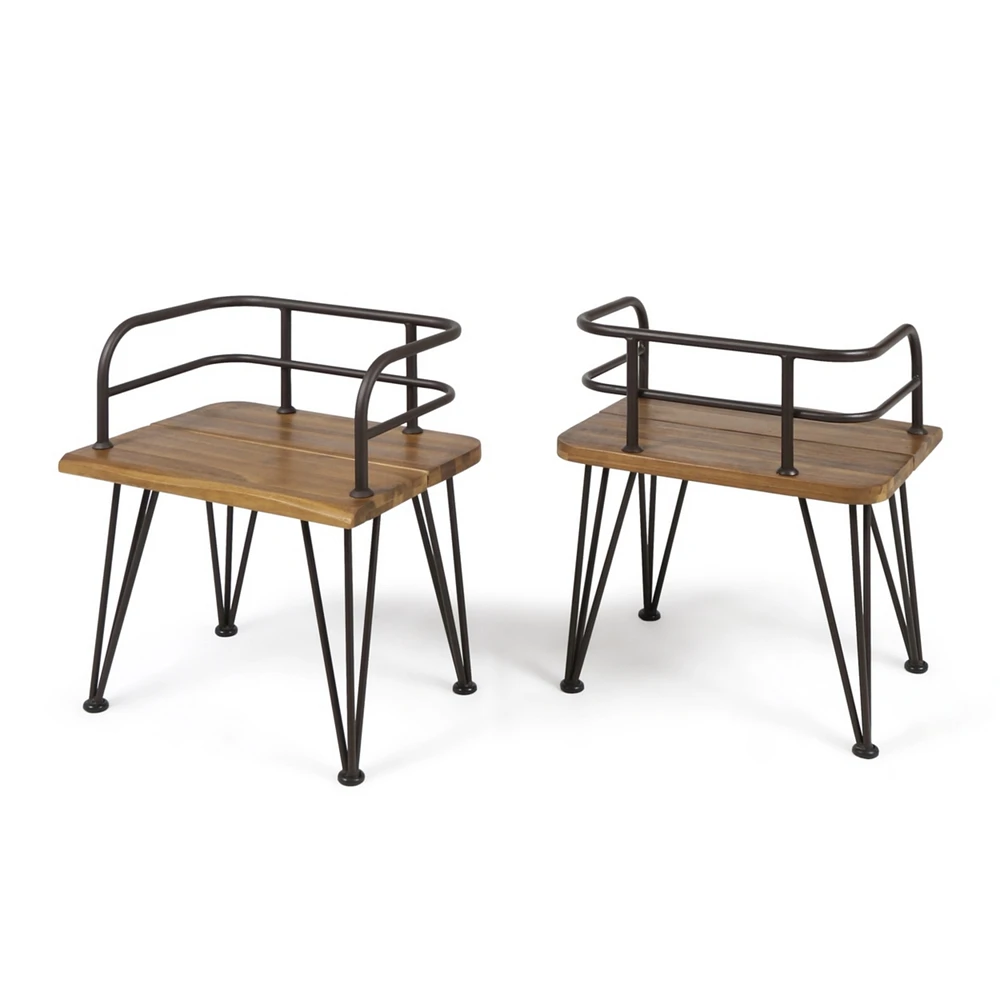 Zion Outdoor Club Chairs (Set of 2)