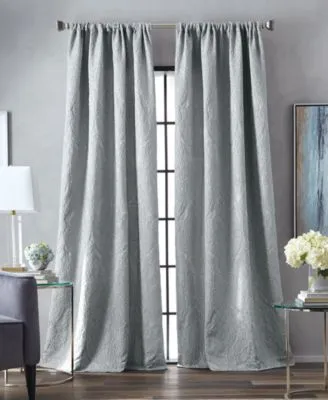 Martha Stewart Collection Milan Poletop Curtain Panels Created For Macys