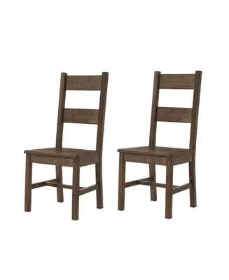 Bellino Dining Side Chairs Rustic (Set of 2)