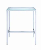 Augustas Bar Table with Glass Top