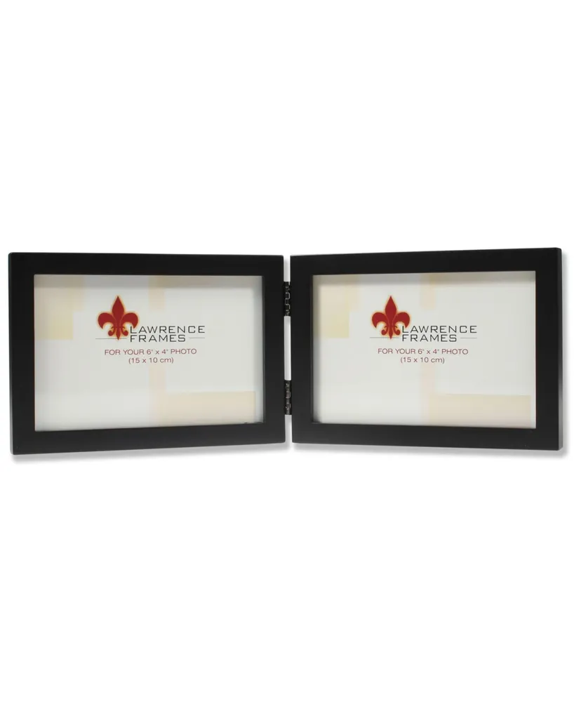 Lawrence Frames Hinged Double Wood Picture Frame - Gallery Collection