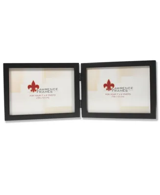 Lawrence Frames Hinged Double Wood Picture Frame - Gallery Collection