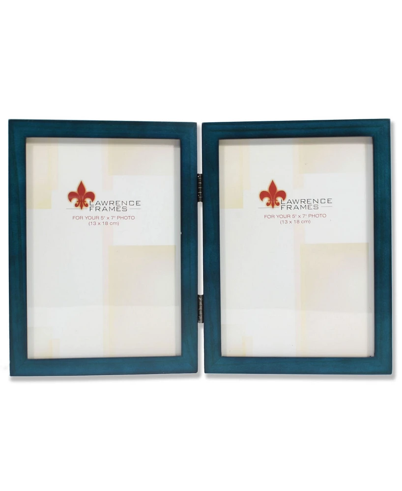 Lawrence Frames Hinged Double Wood Picture Frame - Gallery Collection
