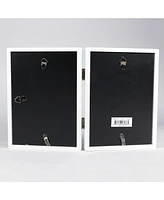 Lawrence Frames Hinged Double Wood Picture Frame - Gallery Collection