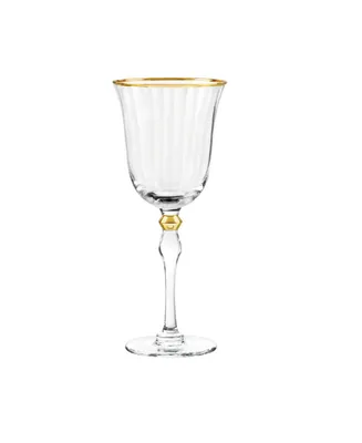 Qualia Glass Salem Goblets, Set Of 4