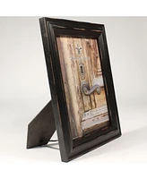 Lawrence Frames Weathered Black Wood Picture Frame - 8" x 10"