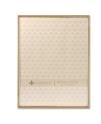Lawrence Frames Simply Gold Metal Picture Frame - 8.5" x 11"
