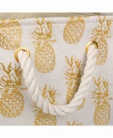 Storage Bin Pineapple, Rectangle