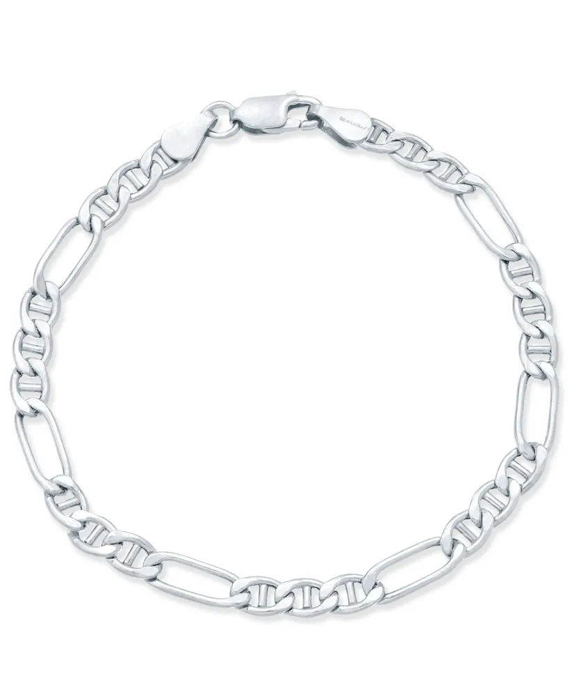 Giani Bernini Figaro Chain Bracelet 18k Gold-Plated Sterling Silver, Created for Macy's