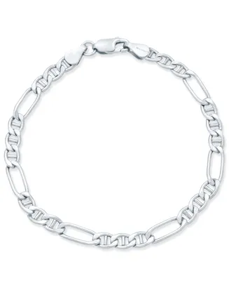 Giani Bernini Figaro Chain Bracelet 18k Gold-Plated Sterling Silver, Created for Macy's