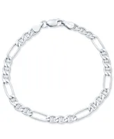 Giani Bernini Figaro Chain Bracelet 18k Gold-Plated Sterling Silver, Created for Macy's