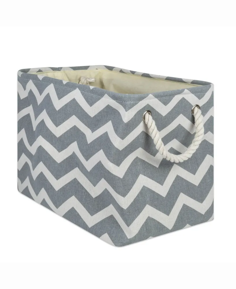 Design Import Storage Bin Chevron