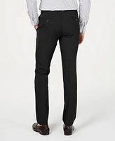 Kenneth Cole Reaction Men's Gabardine Skinny/Extra-Slim Fit Performance Stretch Flat-Front Dress Pants