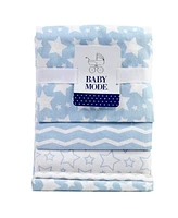 3 Stories Trading Baby Boy or Baby Girl 5 Piece Blanket Gift Set