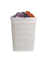 Mind Reader Slim Laundry Basket