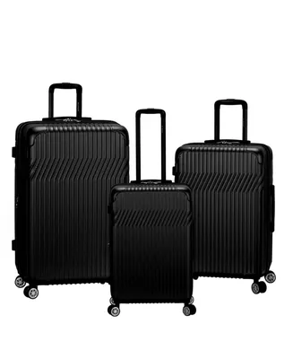 Rockland Pista 3-Pc. Hardside Spinner Luggage Set
