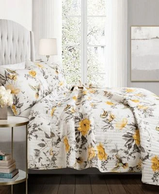 Lush Decor Penrose Floral Quilt Sets