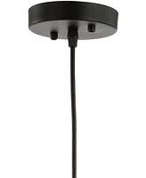 Jonathan Y Lotus 12.25" Adjustable Led Pendant