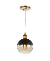 Jonathan Y Nixon 7.5" Adjustable Drop Globe Led Pendant