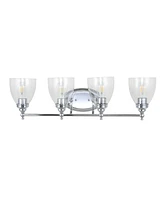 Jonathan Y Marais 30" 4-Light Led Wall Sconce