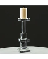 Global Views Brilliant Pillar Candleholder Tall