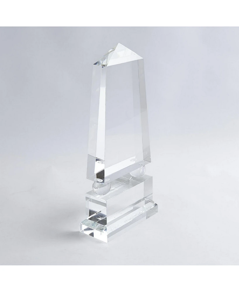 Global Views Crystal Obelisk Wide