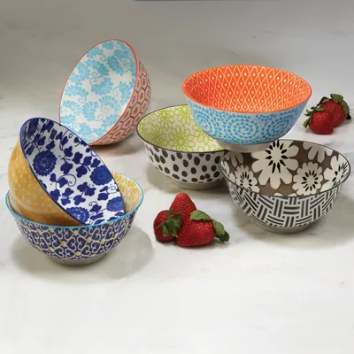 Certified International Chelsea Bowls Set of 6