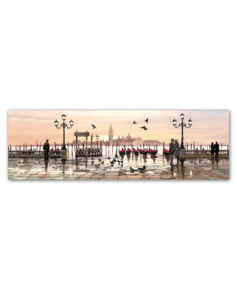 The Macneil Studio 'Santa Maria Della Salute' Canvas Art - 10" x 32"