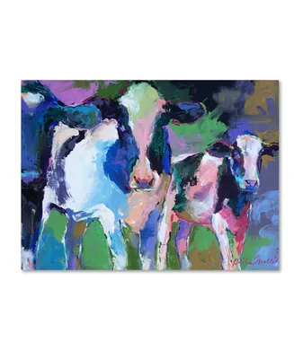 Richard Wallich 'Art Cows' Canvas Art