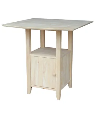 International Concepts Dual Drop Leaf Bistro Table - Bar Height