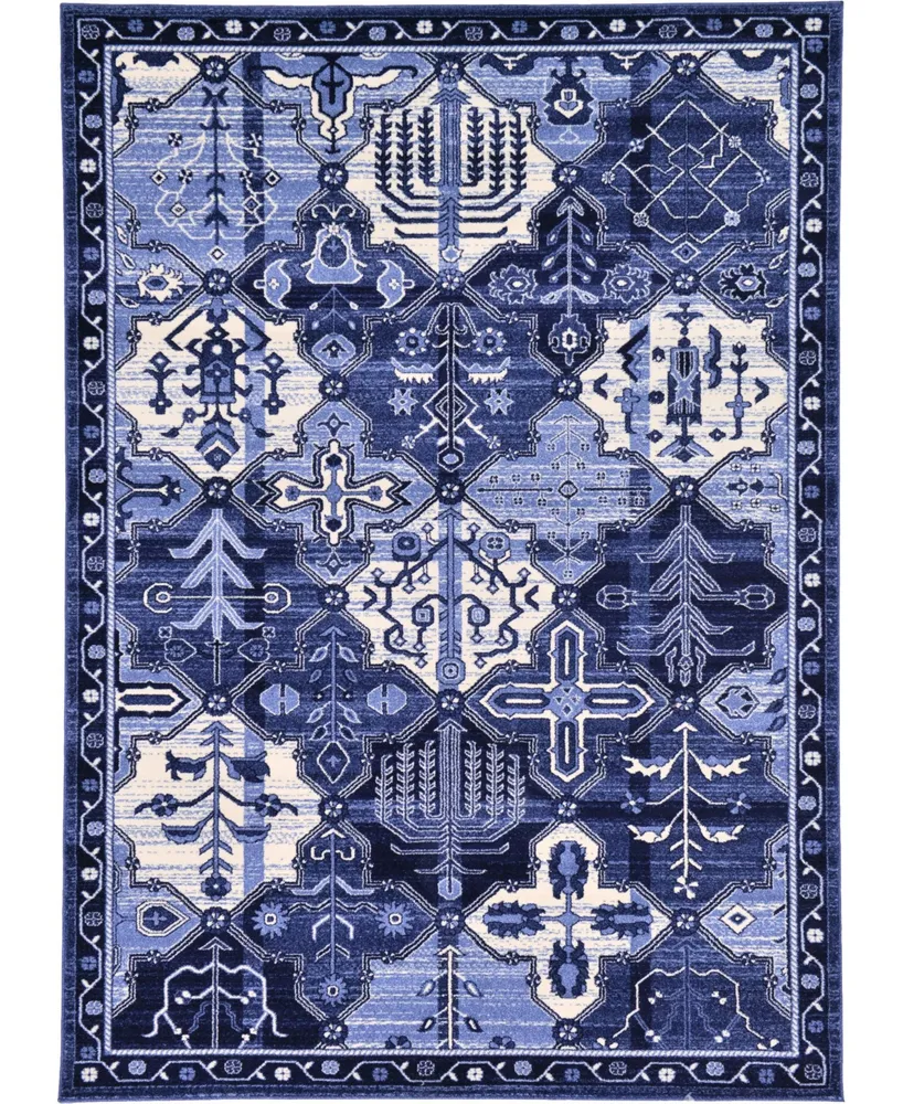 Bayshore Home Aldrose Ald1 7' x 10' Area Rug