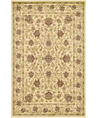 Bayshore Home Passage Psg6 Ivory 5' x 8' Area Rug