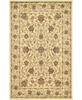 Bayshore Home Passage Psg6 Ivory 5' x 8' Area Rug