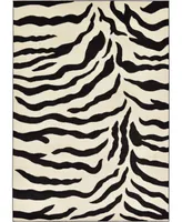 Bayshore Home Maasai Mss3 Ivory 7' x 10' Area Rug