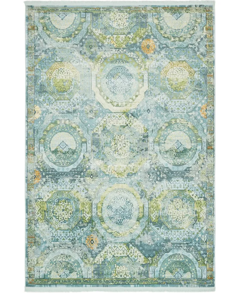 Bayshore Home Kenna Ken4 5' 5" x 8' Area Rug