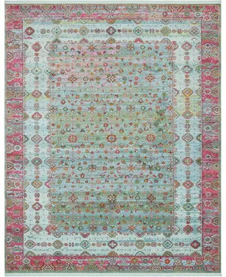 Bayshore Home Kenna Ken2 Blue 8' 4" x 10' Area Rug