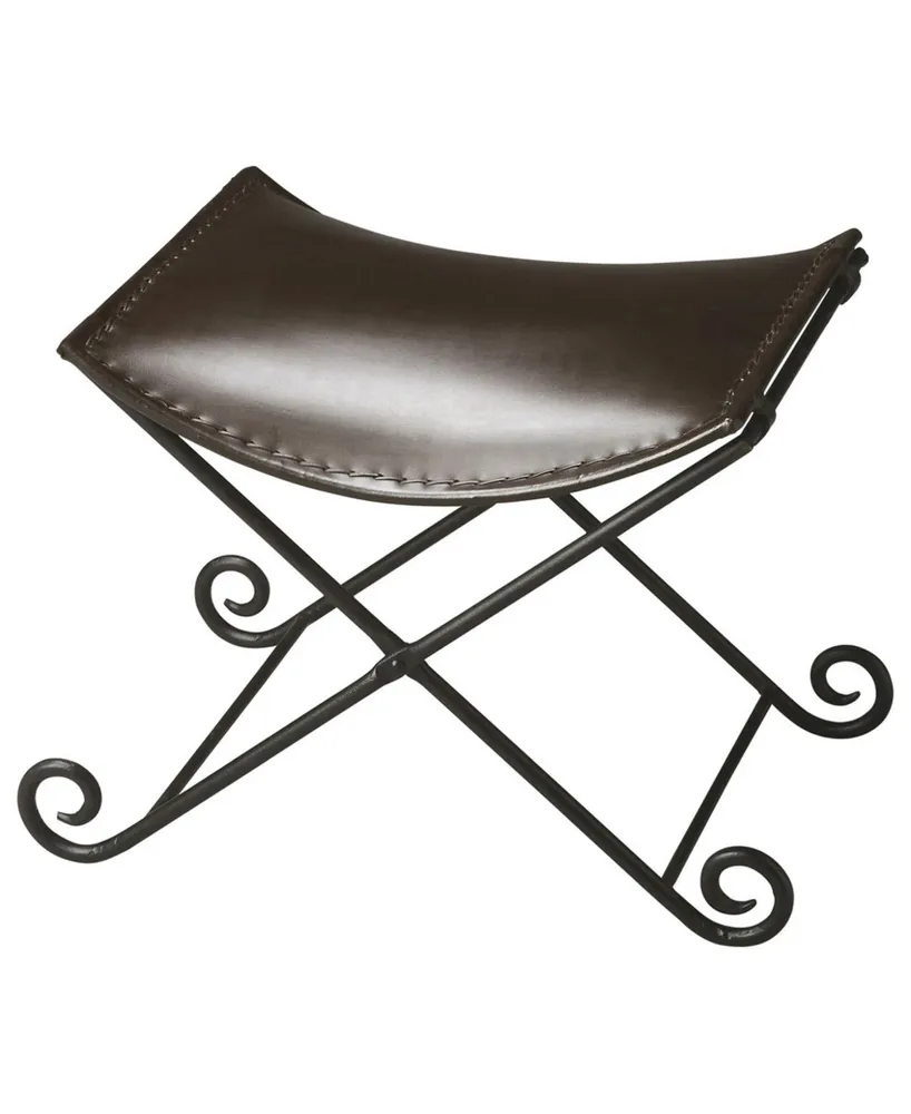 Butler Jeremy Leather Stool