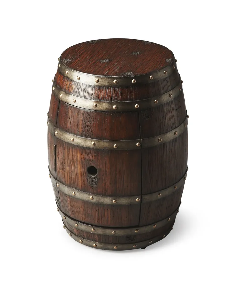 Butler Calumet Rustic Barrel Table