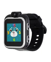 PlayZoom Kids Smartwatch with Black Planes Printed Strap