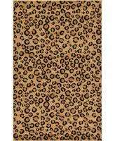 Bayshore Home Maasai Mss2 Light Brown 5' x 8' Area Rug